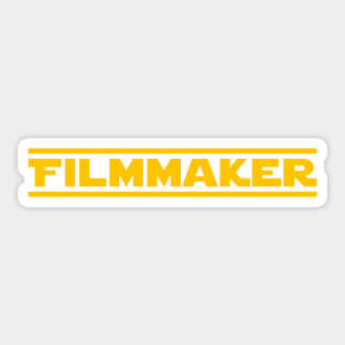 Filmmaker - Star Logo 2 Sticker